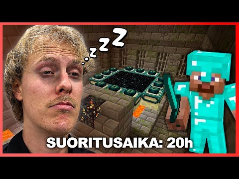 VIDEO LOPPUU KUN LÄPÄISTÄÄN MINECRAFT