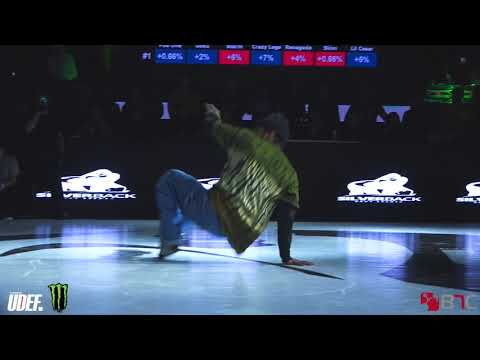 Issei Vs Stripes - Semis - Silverback Open 2018 - Pro Breaking Tour - BNC