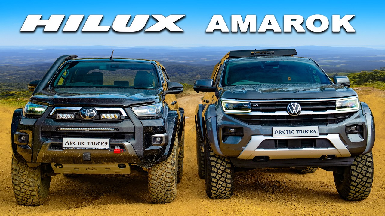 The best £80k Pickup: Toyota v Volkswagen