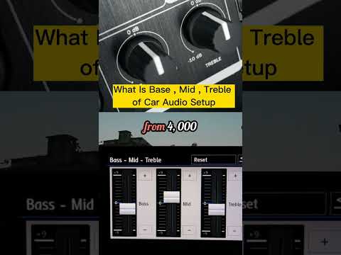 what is Bass Mid Treble of Speaker #carcare #tips #speaker