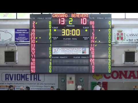 2018/04/22 Cassano Magnago HC vs Benevento 23-17 2° Tempo handball pallamano