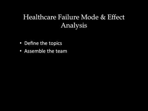CPHQ Training: Healthcare Failure Modes & Effects Analysis
