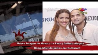 Nueva imagen de Mozart La Para y Dalias Alegría compartiendo juntos en Restaurante
