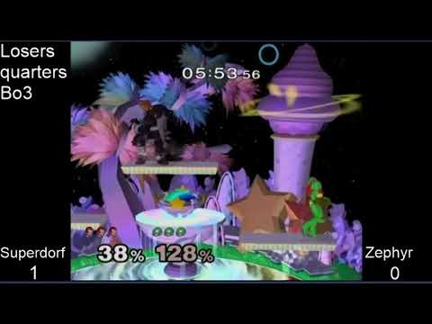 EPSMASH2 - Loser Quarters - Superdorf (Cpt. Falcon/Ganondorf) vs Zephyr (Samus) Falcon)
