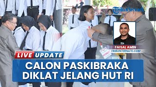 Calon Paskibraka Tidore Mulai Diklatsar, Siap Kibarkan Merah Putih di HUT ke-80 RI