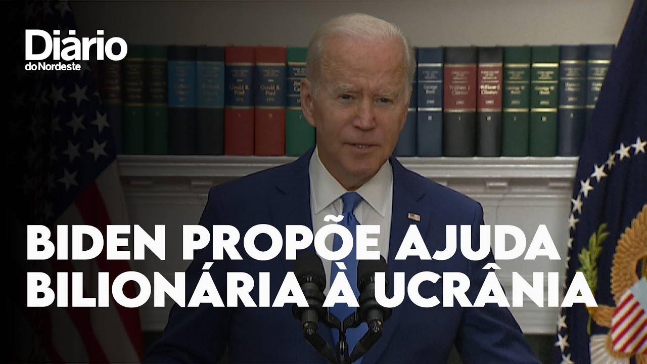 Imagem da notícia: Joe Biden propõe pacote de 33 bilhões de dólares em ajuda à Ucrânia