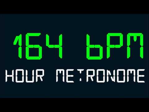 164 BPM (Beats Per Minute) Hour Metronome
