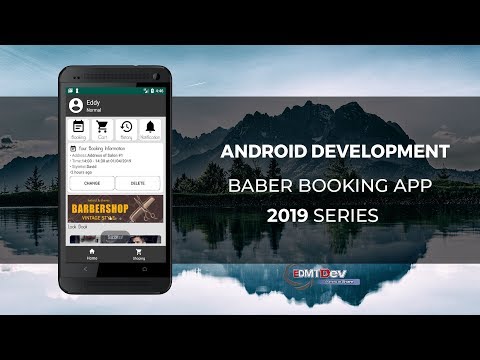 Android Development Tutorial Barber Booking App part 9 Change and Delete User Booking Information