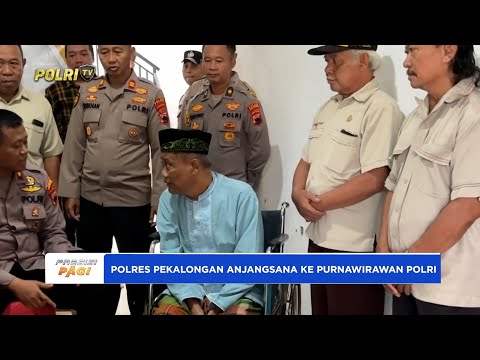 ANJANGSANA POLRI KEPADA PURNAWIRAWAN POLRI DAN WARAKAWURI, SAMBUT HARI BHAYANGKARA KE-79