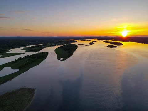 Tornionjoki Finland | 4K | Drone Video