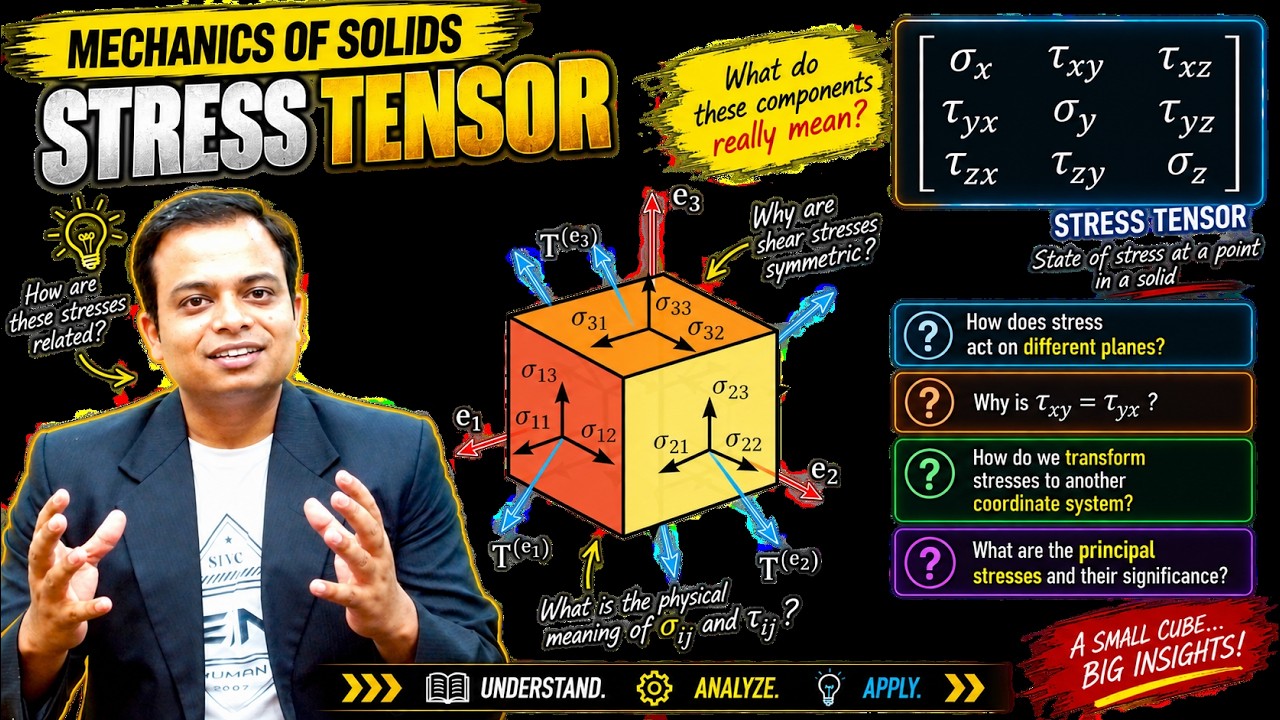 Mechanics of Solids | Stress | Tensor |