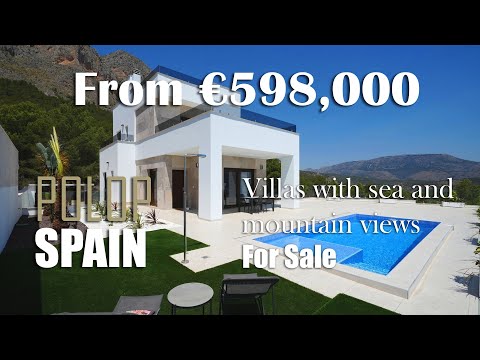 Living the Don Benito Villa Lifestyle 👌 Villas for sale in the Top of Polop residential, Spain 🇪🇸