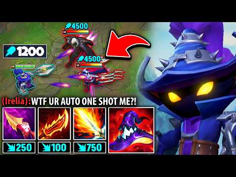 VEIGAR BUT MY AUTO ATTACKS DEAL 1000+ DAMAGE! (GENIUS ON-HIT VEIGAR BUILD)