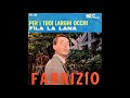 Fabrizio De André - ‘Per i tuoi larghi occhi/Fila la lana’ - (45 giri - KN 206 Karim) - (1965)