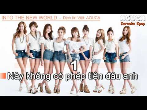 [Karaoke Việt] INTO THE NEW WORLD - SNSD