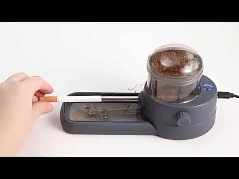 electric tobacco cigarette roller