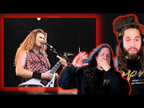 Rapper's first time hearing MEGADETH!