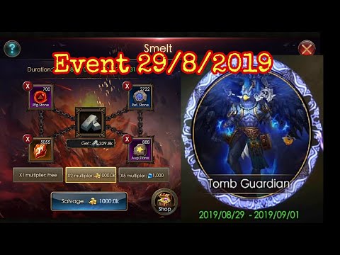 29 August Events - Tomb Guardian Event And Add a New Variable (6 Stars). Let's Watch it. Legacy