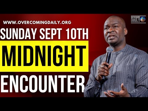 [SUNDAY SEPT 10TH] MIDNIGHT SUPERNATURAL ENCOUNTER WITH THE WORD OF GOD | APOSTLE JOSHUA SELMAN