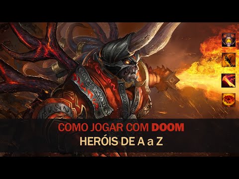 Como jogar de Doom Dota 2 7.28c - heróis e suas habilidades de A a Z - #031