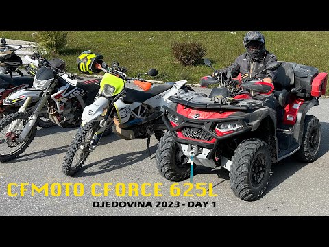 ADV Action: CFMOTO CFORCE 625L Session 8 - Djedovina 2023 (Day 1)