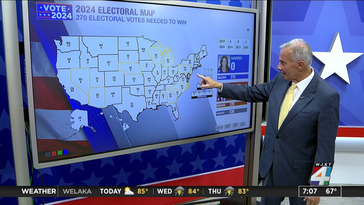 Road to the White House: Breaking down the Electoral College map