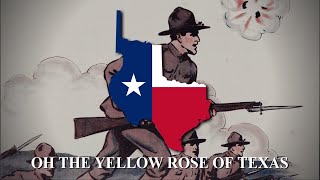 &quot;The Yellow Rose of Texas&quot; - American Traditional Folk Song [LYRICS]