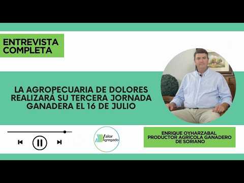 Enrique Oyharzabal, Productor agrícola ganadero de Soriano