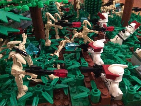 Lego Star Wars Beach Defense by Clones MOC