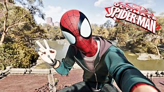 USM Peter Parker and Playable Masked Suit