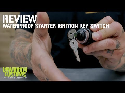 Lowbrow Customs Weatherproof Starter Ignition Key Switch for Custom Motorcycles - Review