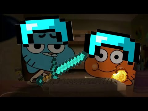 Gumball Minecraft Oynuyor!