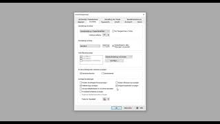 Vi - Grundeinstellungen Ansichtsoptionen Grundriß