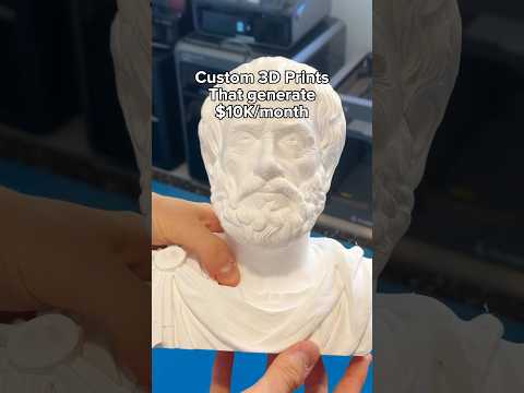 Start a 3D printing business with this idea, without any designing
