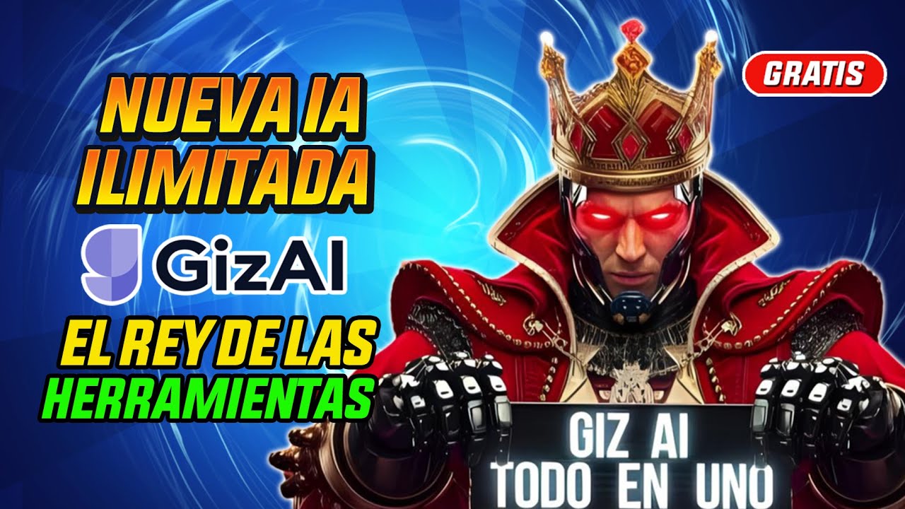 Giz AI ¡La IA Gratuita TODO EN UNO para Crear Imágenes,Audio y Vídeos Sin Límites! 🚀