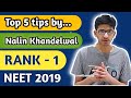 Neet Toppers Interview Nalin Khandelwal Nalin Khandelwal Interview Neet Topper 2019 Neet Topper 2019