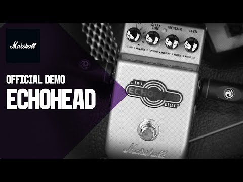 Демонстрация педали эффектов Marshall Echohead EH-1