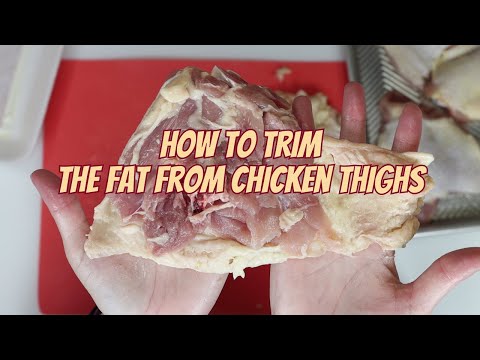 How to Trim the Fat from Chicken Thighs