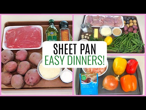 3 Frugal Family Sheet Pan Dinners For Crazy Busy Weeknights!