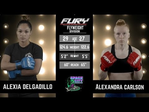 Fury 76 Prelims Alexia Delgadillo vs Alexandra Carlson