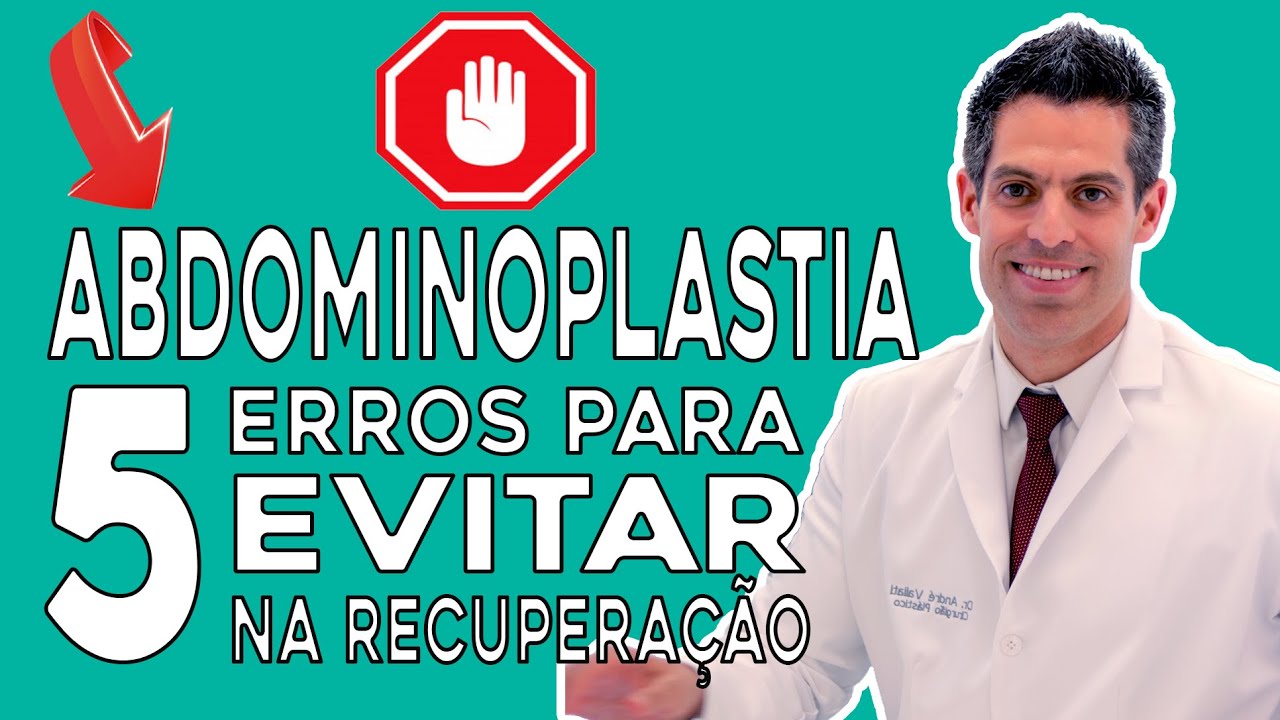 Pós-operatório de abdominoplastia: 5 erros que você deve evitar