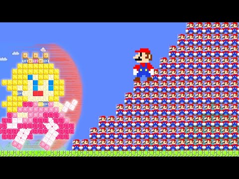 Can Mario vs Sonic Collect 999 Rainbow Flowers In New Super Mario Bros. Wii??