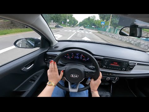 2019 Kia Rio 1,25 CVVT(84HP)TEST DRIVE (POV)