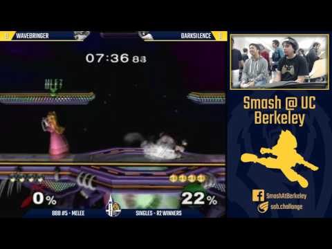 Berkeley Biweekly Battles #5 - Melee Singles R2 Winners: Wavebringer vs Darksilence