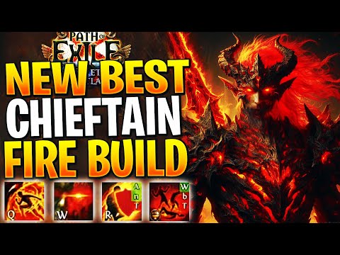 THIS CHIEFTAIN RIGHTEOUS FIRE BUILD IS S-TIER! PoE Chieftain Build 3.26