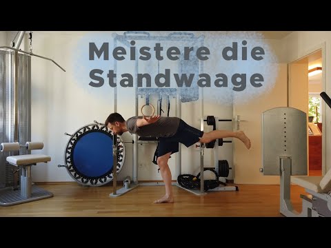 Meistere die Standwaage | für kräftige und flexible Hamstrings