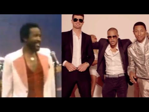 Pharrell Williams & Robin Thicke VS Marvin Gaye