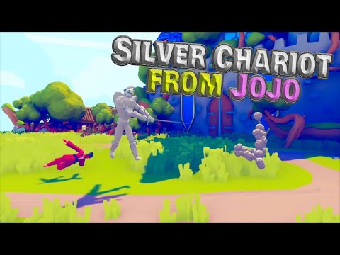 Silver Chariot (from Jojo) vs Every Faction - TABS MODS GAMEPLAY