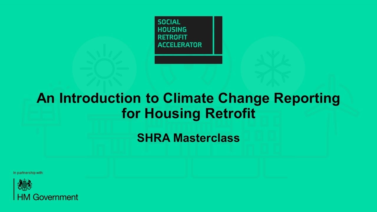 An Introduction to Climate Change Reporting | SHRA Masterclass