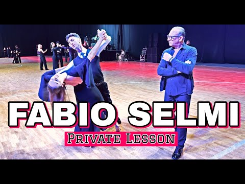 Full Private Lesson with Fabio Selmi - Slow Waltz - Tango #ballroom #dance #ballroomdance